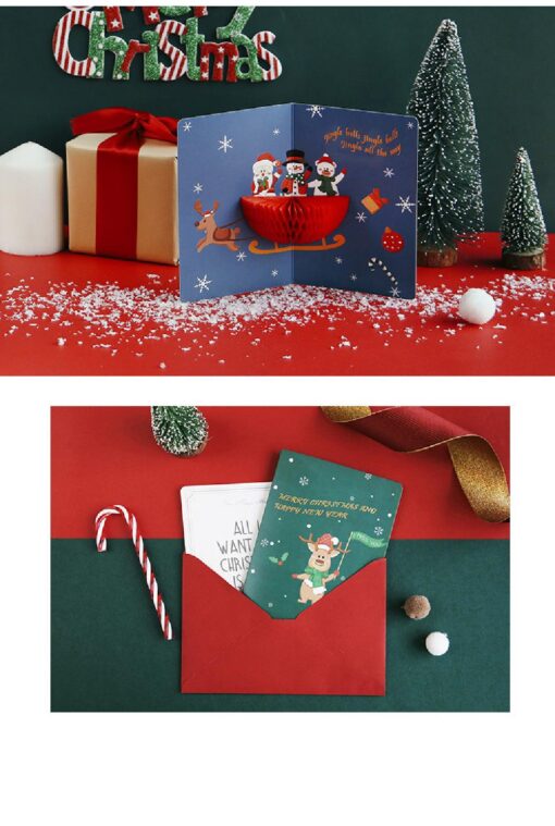 3D Christmas Pop Up Card