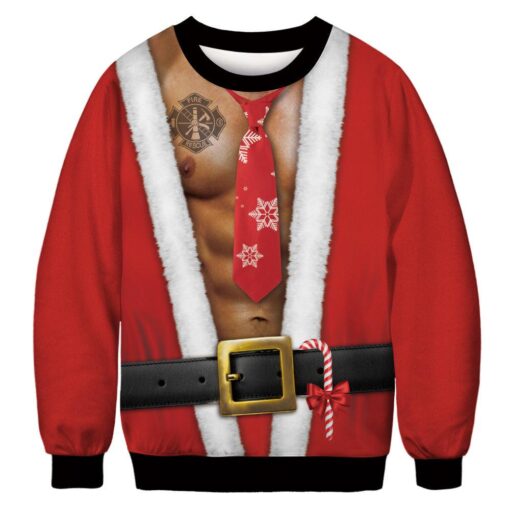 Funny Hoodie Xmas Pullover Sweatshirt - Image 8