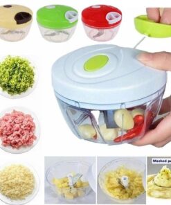 Alternative view of Multifunction Household Food Processor Manual Meat Crusher Choppe