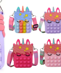 Unicorn Push Pop Fidget Bubble Shoulder Bag