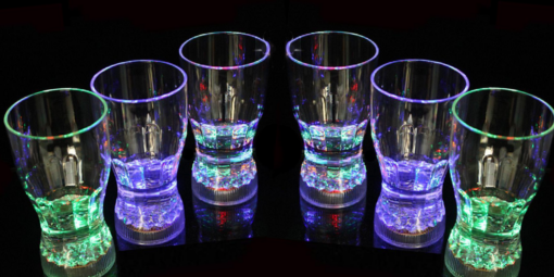 One, Two or Four Coke Flashing LED Light Up Drinking Cup - Image 9