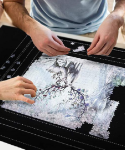 Alternative view of Portable Jigsaw Puzzle Mat Roller Set for 1500 Pieces Jigsaw