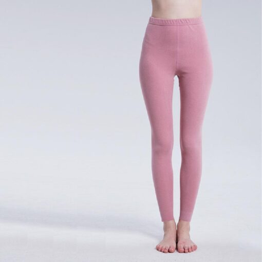 One or Two Double-sided fleece elastic body-fitting leggings - Image 9