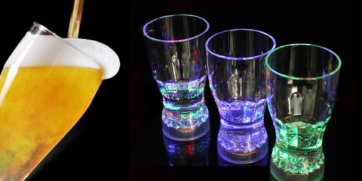 One, Two or Four Coke Flashing LED Light Up Drinking Cup - Image 2