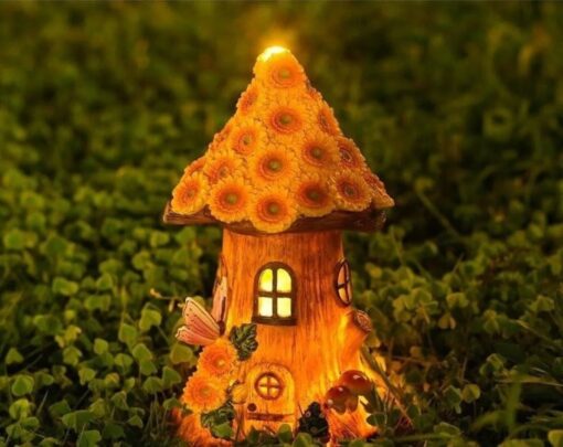 One or Two Solar Powered Fairy Treehouse - Image 3
