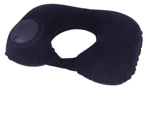 U-Shaped Inflatable Travel Neck Pillow - Image 2