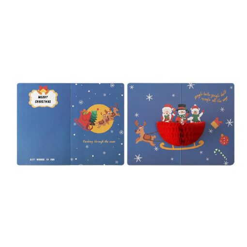 3D Christmas Pop Up Card - Image 5