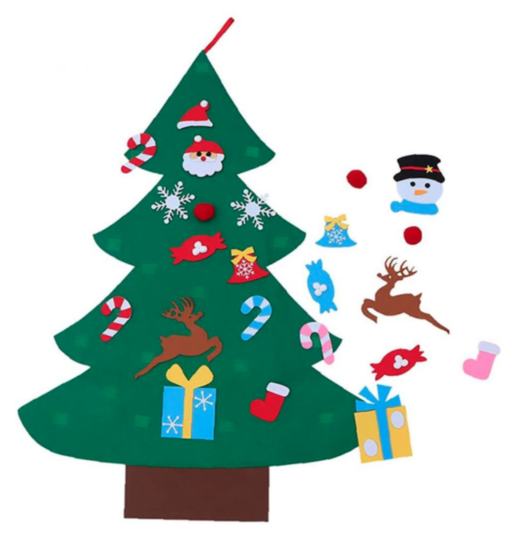 Kids Felt Christmas Tree Kit - Early Black friday drop - Image 10