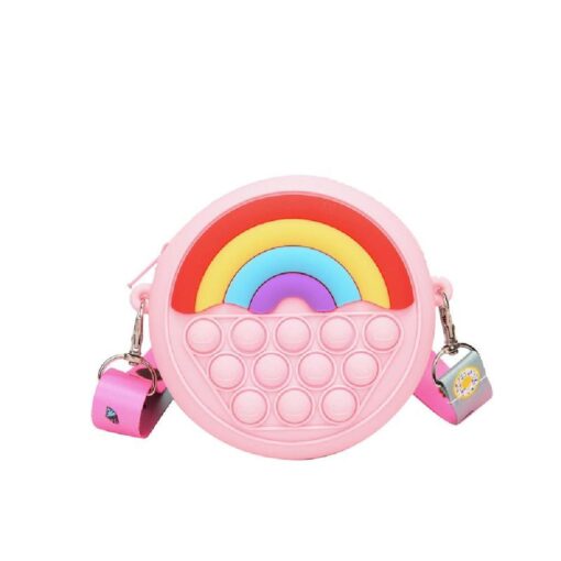 Rainbow Fidget Push Pop Bubble Shoulder Bag - Image 20