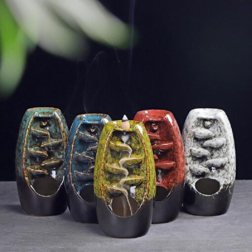 Waterfall Incense Burner with Optional 120 Cones - Image 13
