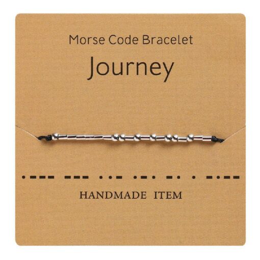 One or Two Morse Code Bracelets for Friends, Couples, Family - Image 11