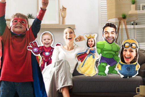 Personalised 3D Cartoon Mini Me Pillow - 4 sizes! - Image 14