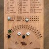 Baseball Dice Board Game Interactive Double Battle Table Game