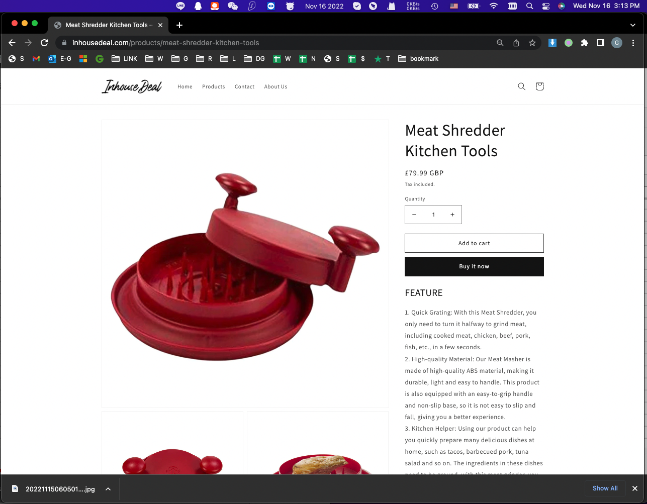 Meat Shredder Kitchen Tools