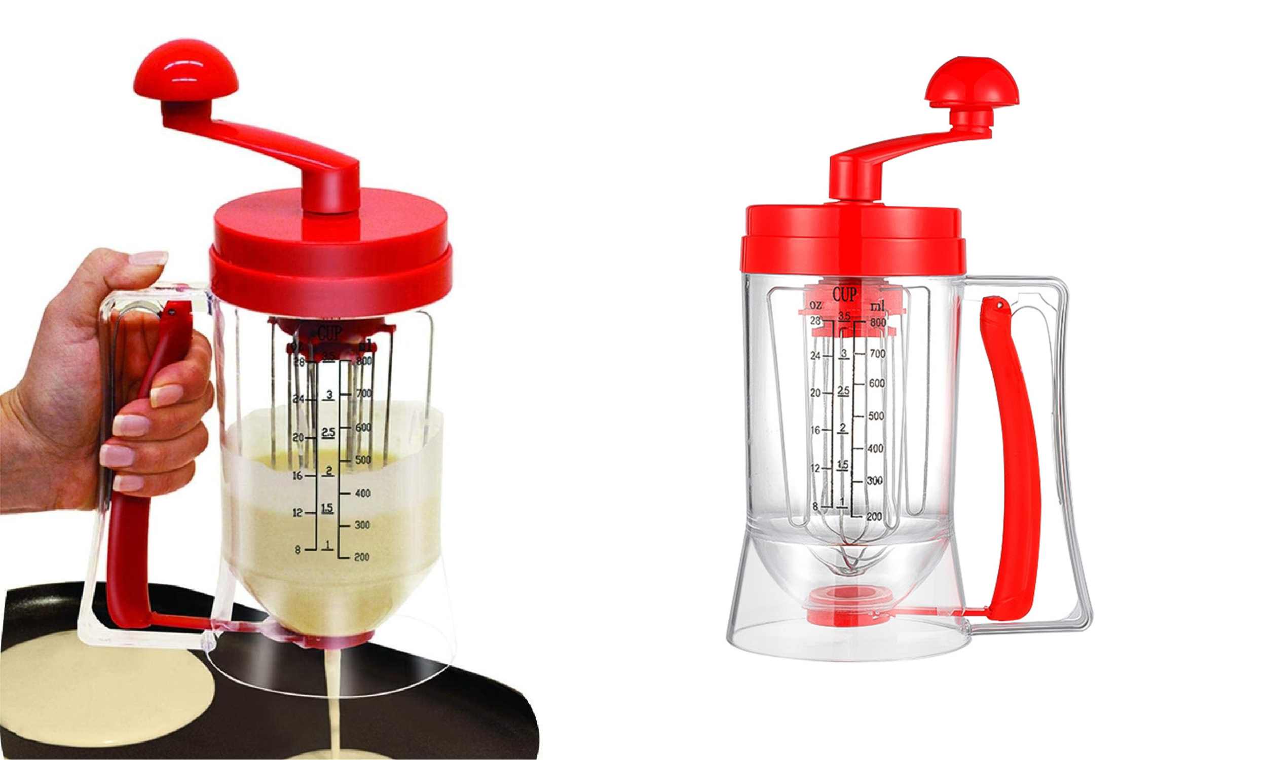 Manual Pancake Machine Stirring separato - Image 2