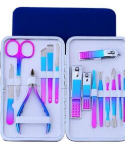 15pcs Rainbow Manicure Set -