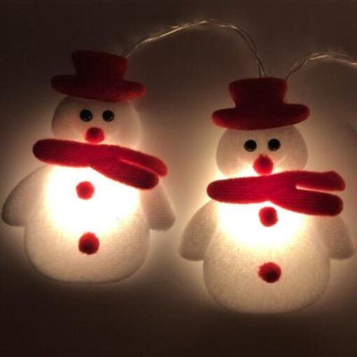 Snowman Christmas Tree LED String Lights - - Image 7