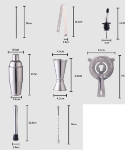16 piece Bartender Kit Cocktail Shaker Set