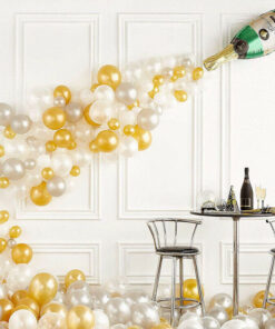 42 PCS Champagne Bottle Balloons Party Decoration