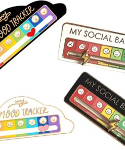 Social Mood Brooch Pin