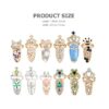 12PCS Fashion Finger Nails Rings