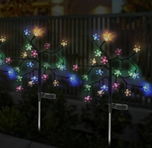 Solar Powered 20 LEDs Landscape Lawn Lights
