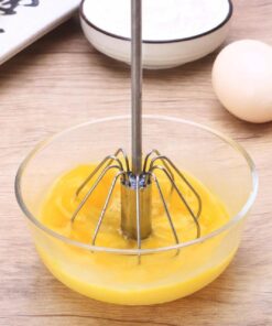 Semi-Automatic Rotating Egg Whisk