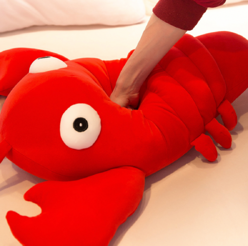 50CM Warm Adorable Lobster Pillow - Image 4