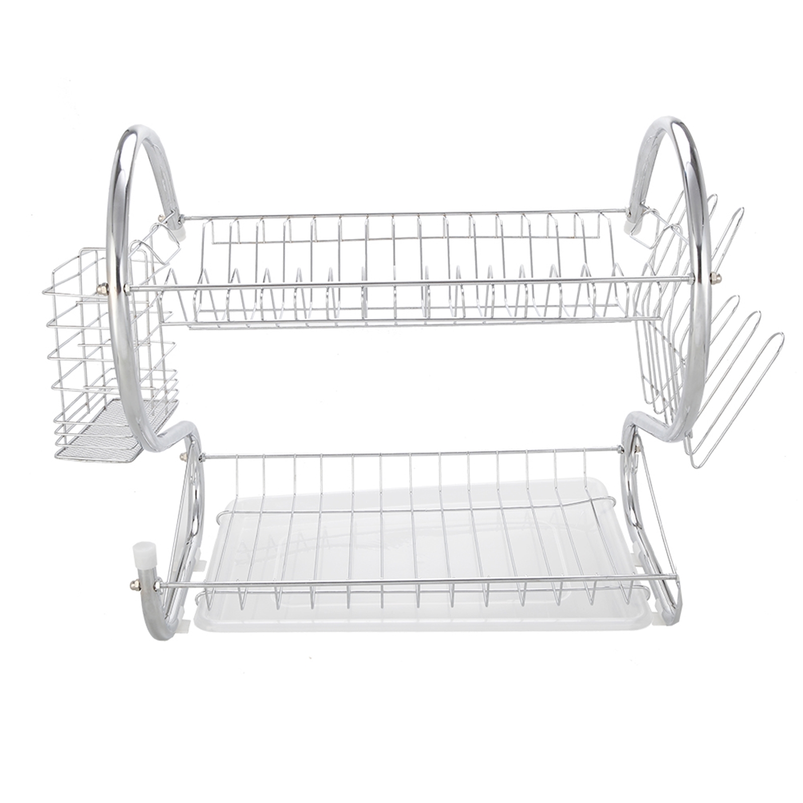 Limited Multifunctional S-Shaped Dual Layers Dish Drainer - Image 9