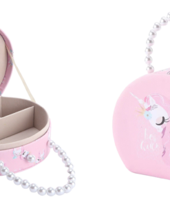 Unicorn Jewelry Travel Organizer Box