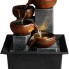 4-Tier Relaxation Tabletop Fountain