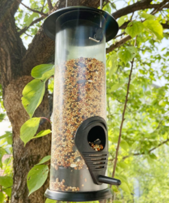 Wild Bird Feeder Hanging Garden Yard Outside Decoration Bird Food Distributor