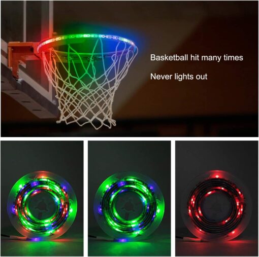Solar LED Basketball Hoop Light