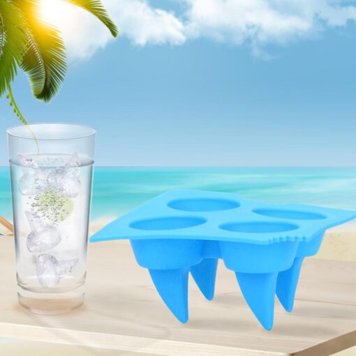 Shark Fin Shape Silicone Cake Mold 3D Ice Cube Mold - Image 3