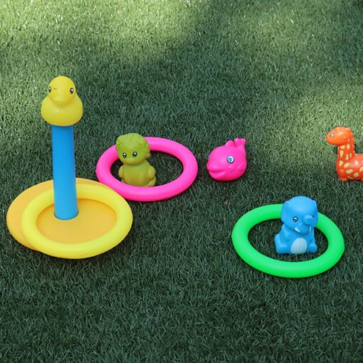 Ring Toss Game Five-headed animal tumbler ferrule - Image 3