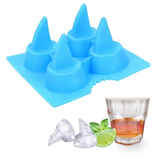 Shark Fin Shape Silicone Cake Mold 3D Ice Cube Mold