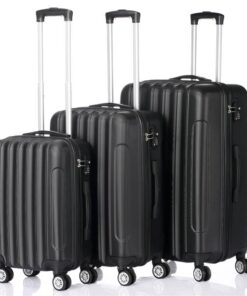 3-in-1 Multifunctional Large Capacity Traveling Storage Suitcase Black