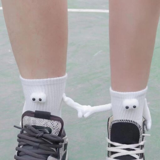 Magnetic Couple Holding Hands Socks - Image 6