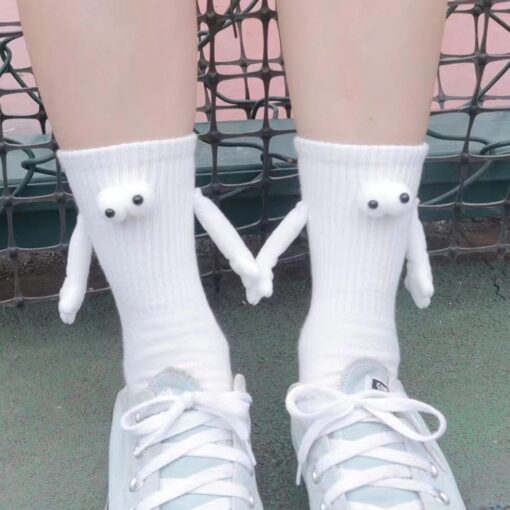 Magnetic Couple Holding Hands Socks - Image 8