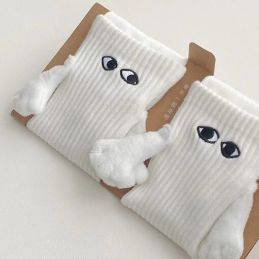 Magnetic Couple Holding Hands Socks - Image 22