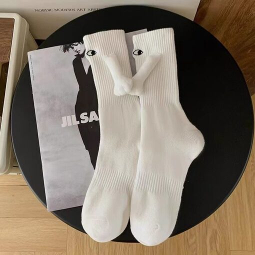 Magnetic Couple Holding Hands Socks - Image 26