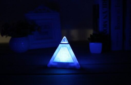 LED Colour Changing Digital Alarm - Image 9