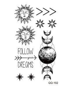 Assorted Temporary Tattoos Stickers