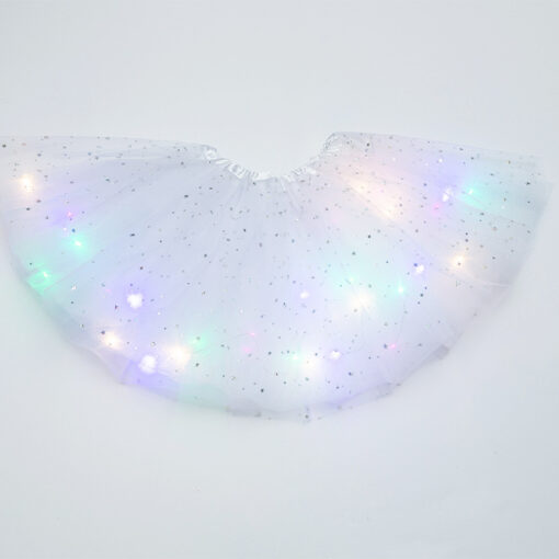 Girls Sparkle Layered Tulle Skirt - LED & Non-LED - Image 7