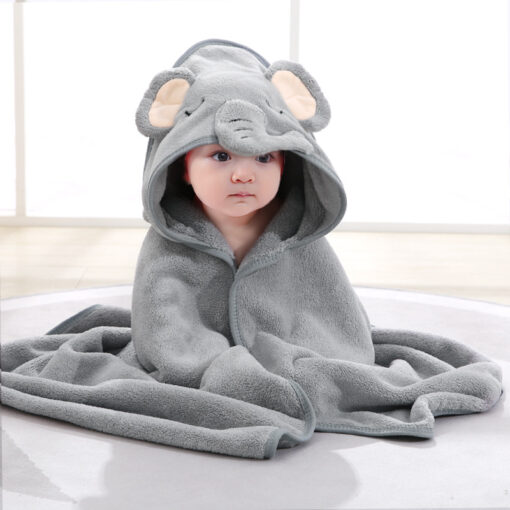 Hooded Cloak Bath Towel Blanket - Image 4