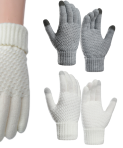 Unisex Winter Knitting Touch-screen Gloves - United Kingdom
