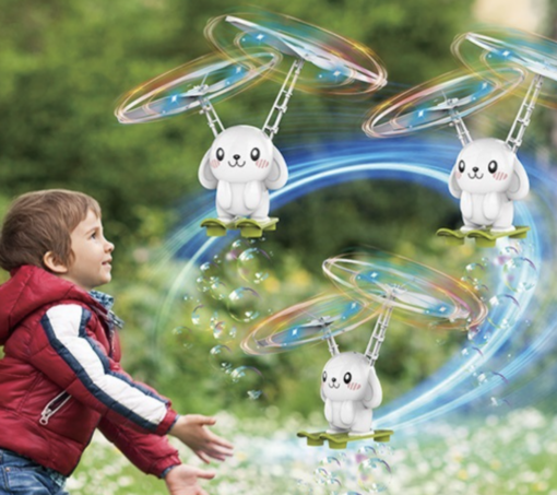 Bubble Blowing Sensor Toy Helicopter  - TY0338 - Image 5