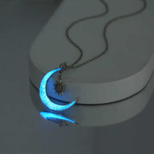 Luminous Enchanted Moonstone Necklace - AC1239 - Image 2