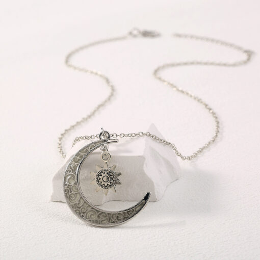 Luminous Enchanted Moonstone Necklace - AC1239 - Image 6