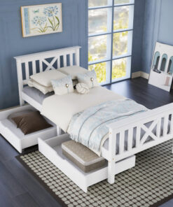3FT Guest Bed Wooden Bed Frame